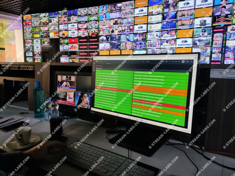 monitoring multiviewer playout project